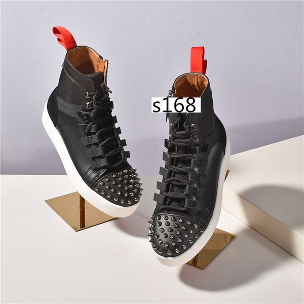 fashion sneakers bottom is red shoe low cut suede spike shoes for men and women party wedding crystal leather sneakers5, Black
fashion sneakers bottom is red shoe low cut suede spike shoes for men and women party wedding crystal leather sneakers5, Black