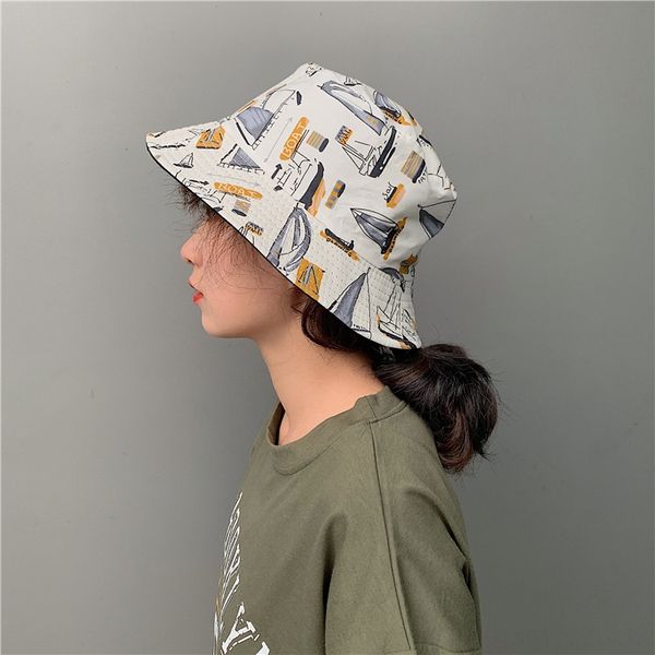 chic bucket bucket fisherman women's summer literary sun all-match fisherman hat men's fashion foldable double-sided basin hat, Blue;gray
chic bucket bucket fisherman women's summer literary sun all-match fisherman hat men's fashion foldable double-sided basin hat, Blue;gray