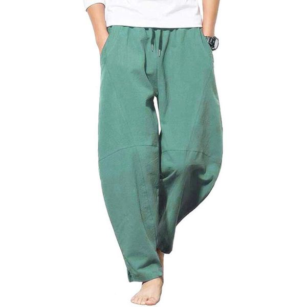 cysincos chinese style casual men harem pants men jogger wide leg pants new loose fitness trousers male traditional linen, Black
cysincos chinese style casual men harem pants men jogger wide leg pants new loose fitness trousers male traditional linen, Black