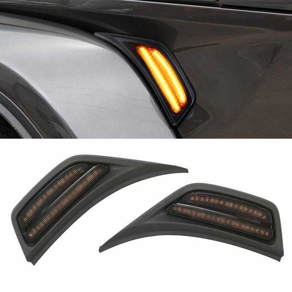 2pcs led front fender side marker light turn signal lamp for wrangler jl 2018 2019
2pcs led front fender side marker light turn signal lamp for wrangler jl 2018 2019