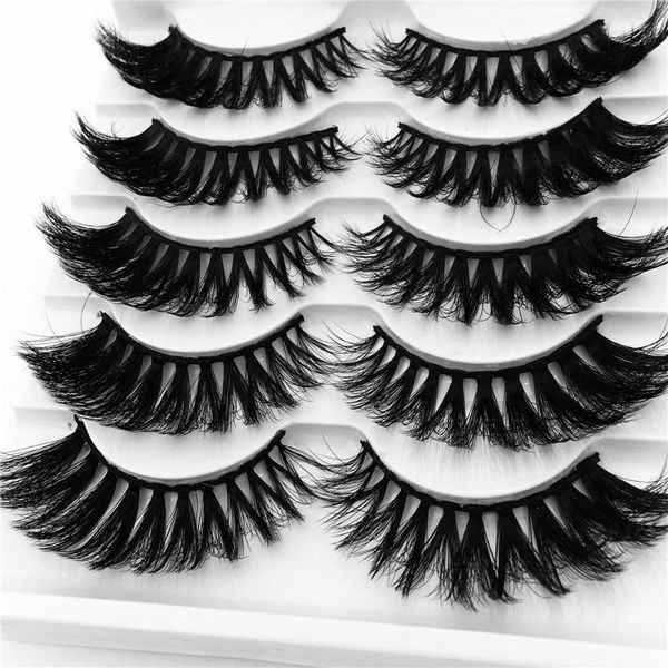 false eyelashes 5pairs 3d mink hair cross long wispy lashes extension tools handmade beauty natural makeup for woman
false eyelashes 5pairs 3d mink hair cross long wispy lashes extension tools handmade beauty natural makeup for woman