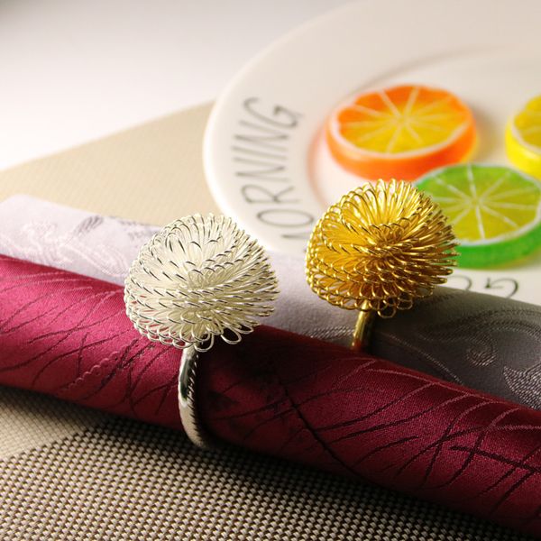 6pcs creative pine flower napkin buckle model room ring flower napkin circle cloth ring gold / silver
6pcs creative pine flower napkin buckle model room ring flower napkin circle cloth ring gold / silver