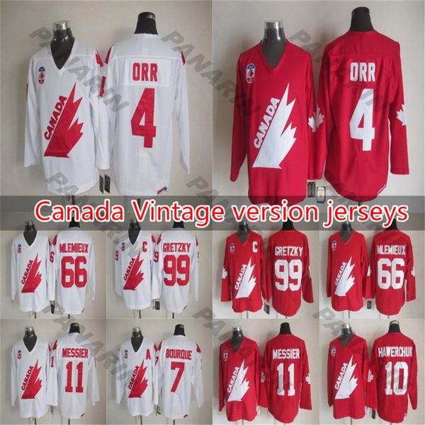 team canada vintage version hockey 99 gretzky 4 orr 66 mlemieux 7 bourque 11 messier 1o hawerchuk ccm jersey, Black;red
team canada vintage version hockey 99 gretzky 4 orr 66 mlemieux 7 bourque 11 messier 1o hawerchuk ccm jersey, Black;red
