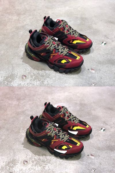 special offer track paris triple s 3.0 gray orange yellow casual shoes flat casual shoes tess s. gomma trek men's and women shoes size, Black
special offer track paris triple s 3.0 gray orange yellow casual shoes flat casual shoes tess s. gomma trek men's and women shoes size, Black
