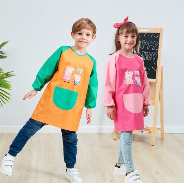 Toddler Infant Burp Cloth Feeding Child drawing and painting Apron 3-12 Years Waterproof Baby Girl Boy Long Sleeve Cartoon Bibs
Toddler Infant Burp Cloth Feeding Child drawing and painting Apron 3-12 Years Waterproof Baby Girl Boy Long Sleeve Cartoon Bibs