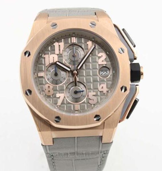 2019 мужские часы royla oak offshore спортивные часы кварцевый хронограф capolavoro smoke grey ремешок из кожи аллигатора мужские часы, Slivery;brown
2019 мужские часы royla oak offshore спортивные часы кварцевый хронограф capolavoro smoke grey ремешок из кожи аллигатора мужские часы, Slivery;brown