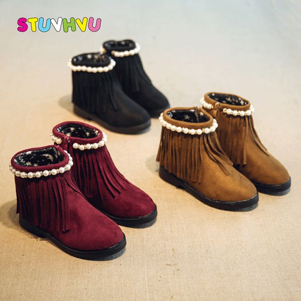 fashion girls tassel boots pearl princess shoes autumn and winter 2019 new suede children' martin boots kids ankle shoes, Black;grey
fashion girls tassel boots pearl princess shoes autumn and winter 2019 new suede children' martin boots kids ankle shoes, Black;grey