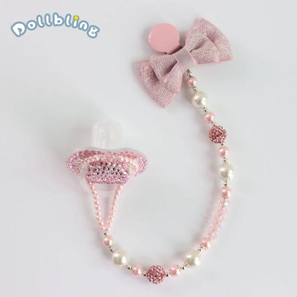 dollbling diy pearls designed baby pacifier clip personalised name dummy bling bling rhinestones soother clips newborn keepsake
dollbling diy pearls designed baby pacifier clip personalised name dummy bling bling rhinestones soother clips newborn keepsake