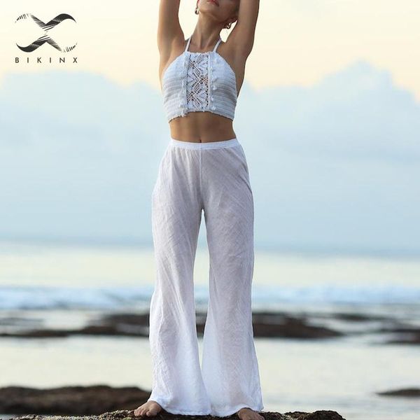 high waist pants bikini cover up cotton swimwear women flare pants fashion swimsuit female beach dress 2019 solid beach wear new, Blue;gray
high waist pants bikini cover up cotton swimwear women flare pants fashion swimsuit female beach dress 2019 solid beach wear new, Blue;gray