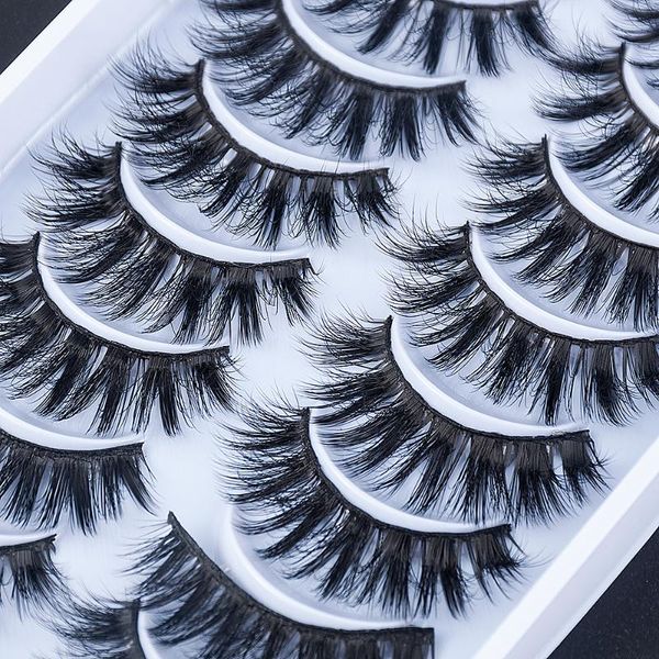 10 pairs 3d mink lashes natural long false eyelashes volume fake lashes makeup extension eyelashes maquiagem faux cils maquillag
10 pairs 3d mink lashes natural long false eyelashes volume fake lashes makeup extension eyelashes maquiagem faux cils maquillag