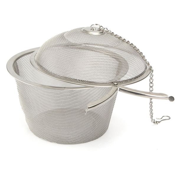 4.5/6.5/8.5/11cm silver reusable stainless mesh herbal ball tea spice strainer teakettle locking tea filter infuser spice
4.5/6.5/8.5/11cm silver reusable stainless mesh herbal ball tea spice strainer teakettle locking tea filter infuser spice