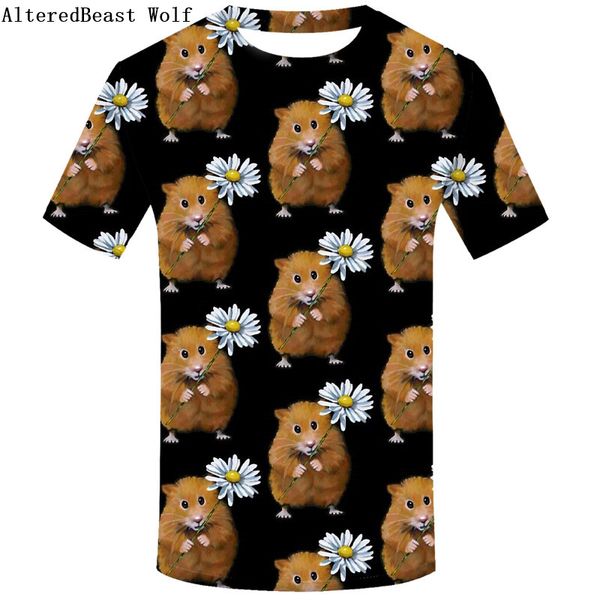 cute hamster with daisy flower original t-shirt 2020 men fashion leisure 3d print tshirt funny hip hop short sleeve o-neck, White;black
cute hamster with daisy flower original t-shirt 2020 men fashion leisure 3d print tshirt funny hip hop short sleeve o-neck, White;black