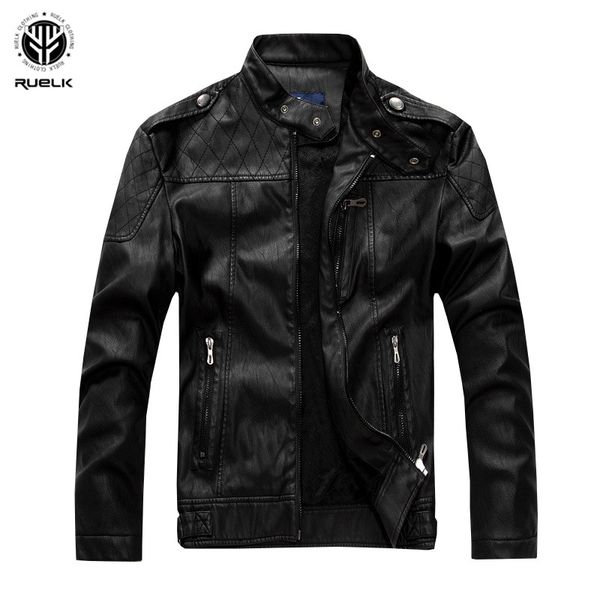 winter men's pu leather jackets thick warm casual stand business parkas coats male motorcycle faux leather jacket plus size 2xl, Black
winter men's pu leather jackets thick warm casual stand business parkas coats male motorcycle faux leather jacket plus size 2xl, Black