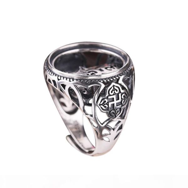 925 silver men engagemetn ring vintage sterling ring semi mount setting fit 20x20mm round cabochon amber lapis lazuli garnet, Golden;silver
925 silver men engagemetn ring vintage sterling ring semi mount setting fit 20x20mm round cabochon amber lapis lazuli garnet, Golden;silver