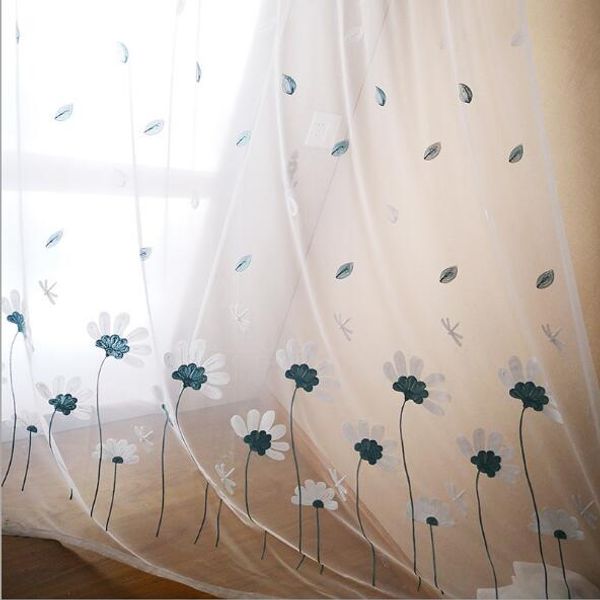 sheer curtains small fresh rural simple flower leaf embroidery white yarn bedroom living room balcony finished window screen
sheer curtains small fresh rural simple flower leaf embroidery white yarn bedroom living room balcony finished window screen