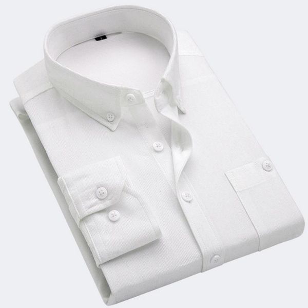 new arrival 2019 cotton corduroy long sleeve button collar quality warm easy care regular fit simple business men casual shirts, White;black
new arrival 2019 cotton corduroy long sleeve button collar quality warm easy care regular fit simple business men casual shirts, White;black
