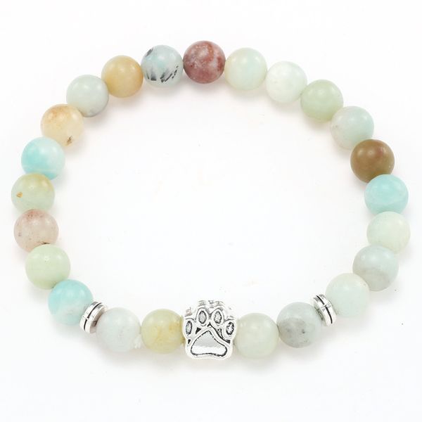 ornaments natural stone beads personality originality dog palm weave elastic force bracelet, Golden;silver
ornaments natural stone beads personality originality dog palm weave elastic force bracelet, Golden;silver
