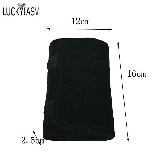 4 style black velvet jewelry roll bag for earrings organizer jewellery storage portable ring pendant display cases box, Black;white
4 style black velvet jewelry roll bag for earrings organizer jewellery storage portable ring pendant display cases box, Black;white