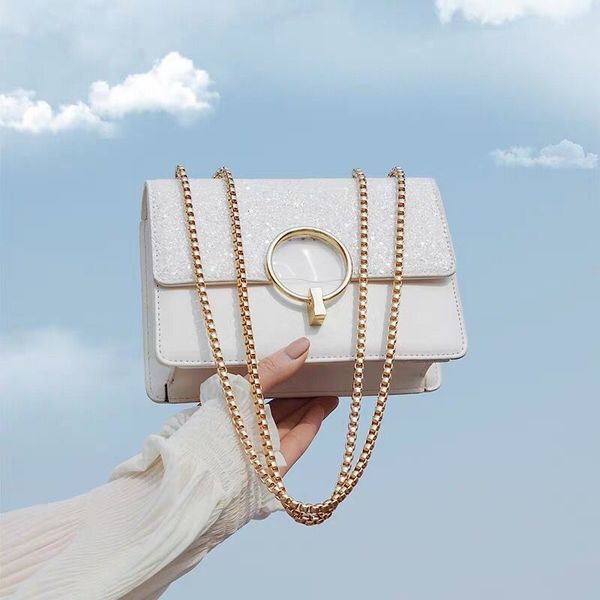 sequins square crossbody bag 2020 fashion new pu leather women's handbag lock chain shoulder messenger bag
sequins square crossbody bag 2020 fashion new pu leather women's handbag lock chain shoulder messenger bag