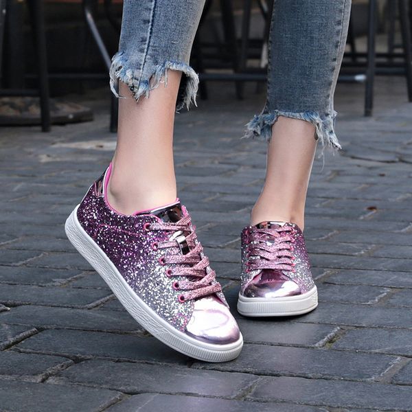 2020 new european station large size womens shoes spring new fashion color sequins casual street low-shoes, Black
2020 new european station large size womens shoes spring new fashion color sequins casual street low-shoes, Black
