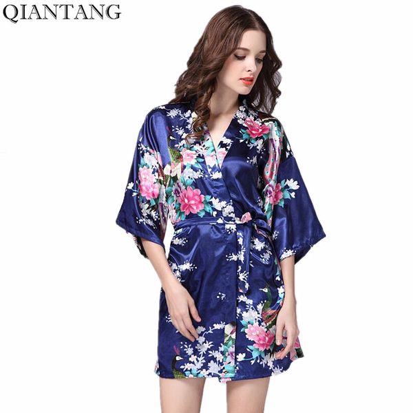 plus size navy blue women's night robe kimono female faux silk bath gown summer sleepwear peafowl size s l xl xxl xxxl srj01, Black;red
plus size navy blue women's night robe kimono female faux silk bath gown summer sleepwear peafowl size s l xl xxl xxxl srj01, Black;red
