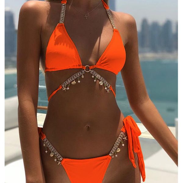 2020 diamond bikini swimwear women two piece swimsuit cross bikini set bandage bathing suit summer beach wear swimming suit, White;black
2020 diamond bikini swimwear women two piece swimsuit cross bikini set bandage bathing suit summer beach wear swimming suit, White;black