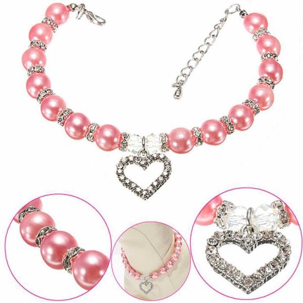 pet dog cat bling rhinestones pearls collar puppy heart pendant necklace gifts love diamond pets dogs cats collar&ldads jewelry
pet dog cat bling rhinestones pearls collar puppy heart pendant necklace gifts love diamond pets dogs cats collar&ldads jewelry
