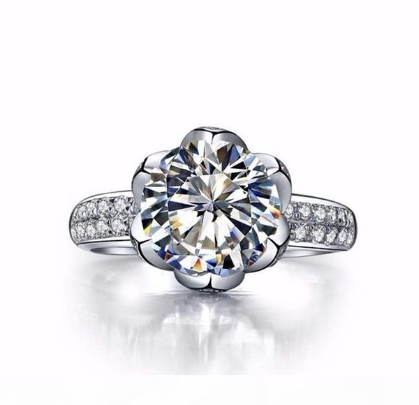 diamond ring original 925 sterling silver wedding rings for women romantic flower shaped inlay 3 carat cz diamond engagement ring wholesale, Slivery;golden
diamond ring original 925 sterling silver wedding rings for women romantic flower shaped inlay 3 carat cz diamond engagement ring wholesale, Slivery;golden