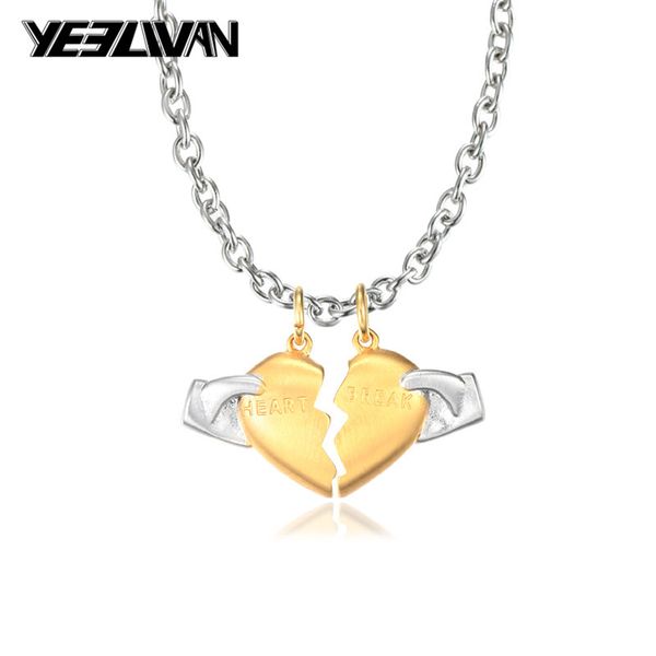 2 pcs/set couple necklaces for women men silver color two pieces heart pendant paired necklace fashion necklace gifts for women
2 pcs/set couple necklaces for women men silver color two pieces heart pendant paired necklace fashion necklace gifts for women