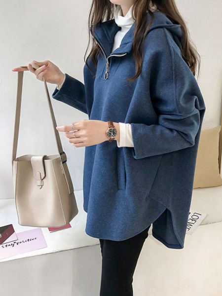 2020 knitted loose hoodies women kawaii clothes casual brief artistic sweatshirt plus size bf oversized hoodie clothes, Black
2020 knitted loose hoodies women kawaii clothes casual brief artistic sweatshirt plus size bf oversized hoodie clothes, Black