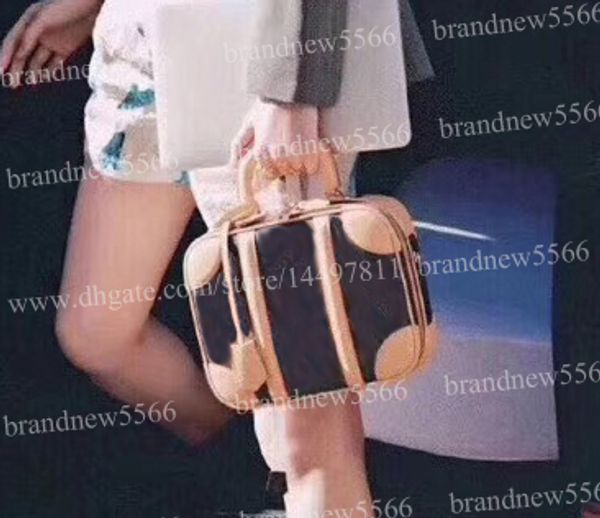 2019 Fashion Trunk Handbag Women's Mini Luggage 44583 Genuine Leather Case Shoulder Bag with Chain 53782 Mini Crossbody Bag
2019 Fashion Trunk Handbag Women's Mini Luggage 44583 Genuine Leather Case Shoulder Bag with Chain 53782 Mini Crossbody Bag