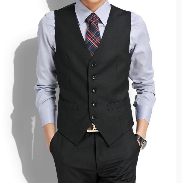 cusatom made winter men's formal business fit v neck solid single breasted vest suit waistcoat arrival men vests, Black;white
cusatom made winter men's formal business fit v neck solid single breasted vest suit waistcoat arrival men vests, Black;white