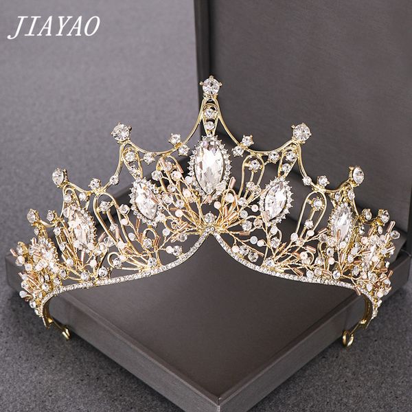 wedding bridal crystal tiara crowns princess hair accessories light gold crown headband queen diadem rhinestone tiara headpiece, Golden;white
wedding bridal crystal tiara crowns princess hair accessories light gold crown headband queen diadem rhinestone tiara headpiece, Golden;white