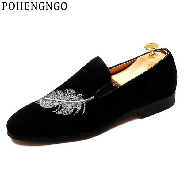 elegant men's fashion trend shoes non-slip wedding men's party comfort shoes feather embroidery casual driving, Black
elegant men's fashion trend shoes non-slip wedding men's party comfort shoes feather embroidery casual driving, Black