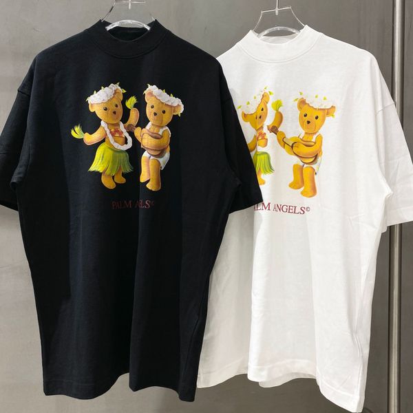 2020 high street tide brand fashion men and women t-shirt female summer dress dancing couple teddy bear short sleeve us, White
2020 high street tide brand fashion men and women t-shirt female summer dress dancing couple teddy bear short sleeve us, White