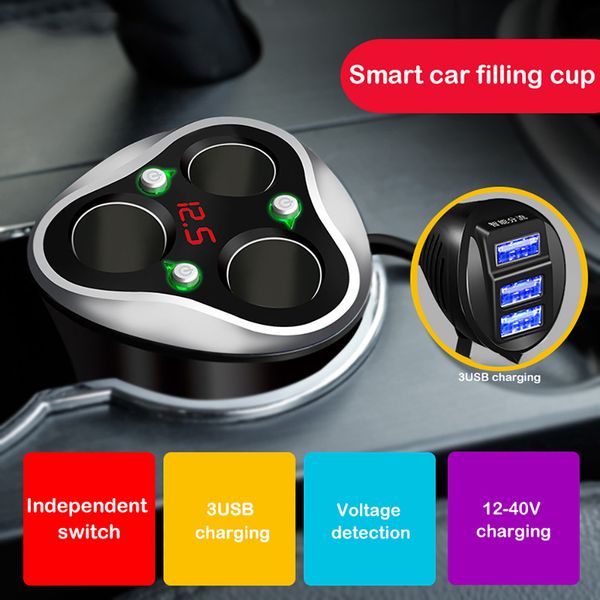 car charger car multi-function cup phone usb charger 3 holes cigarette lighter auto cigarette lighter socket 12v waterproof
car charger car multi-function cup phone usb charger 3 holes cigarette lighter auto cigarette lighter socket 12v waterproof
