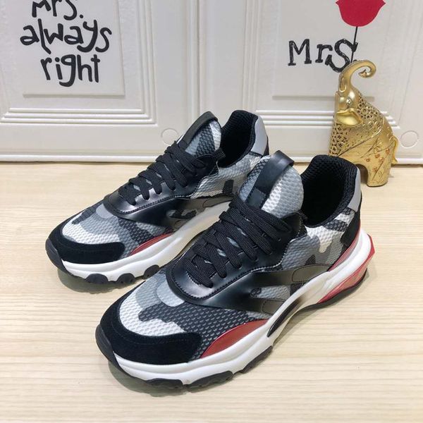 new men's leisure shoes in 2019 camouflage multicolored sports shoes with thick soles and heightened sports shoes, Black
new men's leisure shoes in 2019 camouflage multicolored sports shoes with thick soles and heightened sports shoes, Black
