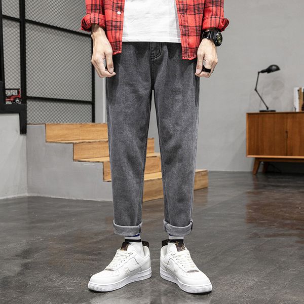человек tide brand jeans сыпучие trend nine часть харен брюки отдыха мужчины непосредственно cuffless брюки, Blue
человек tide brand jeans сыпучие trend nine часть харен брюки отдыха мужчины непосредственно cuffless брюки, Blue