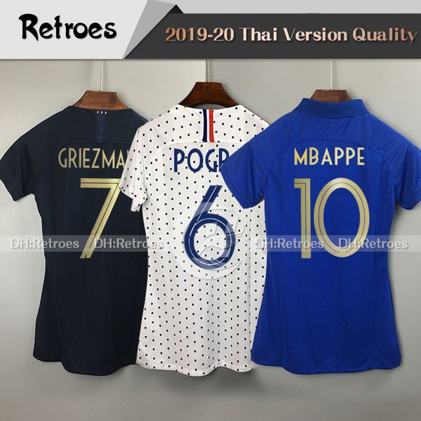 19 20 home women #7 griezmann two stars soccer jersey 100 anniversary version away soccer jerseys #10 mbappe #6 pogba soccer shirts, Black;yellow
19 20 home women #7 griezmann two stars soccer jersey 100 anniversary version away soccer jerseys #10 mbappe #6 pogba soccer shirts, Black;yellow