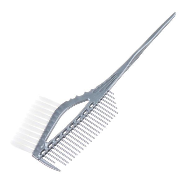 hair coloring brush comb for hair dye, hair bleach, salon tint/highlighting hairdressing tool - choice of color, Silver
hair coloring brush comb for hair dye, hair bleach, salon tint/highlighting hairdressing tool - choice of color, Silver