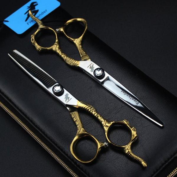6.0 inch sheep head gold handle high-end quality scissors hair salon essential scissors trimming hair
6.0 inch sheep head gold handle high-end quality scissors hair salon essential scissors trimming hair