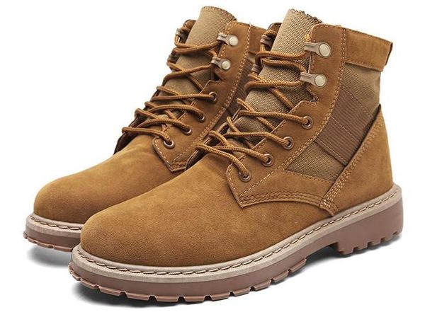 nd the same paragraph outdoor matte leather boots england suede high-slip skid boots, Black
nd the same paragraph outdoor matte leather boots england suede high-slip skid boots, Black