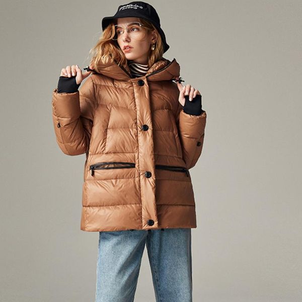 zipper stitching down coats winter thicker warm real duck down coat fashion female was thin a-word hooded warm coat f651, Black
zipper stitching down coats winter thicker warm real duck down coat fashion female was thin a-word hooded warm coat f651, Black