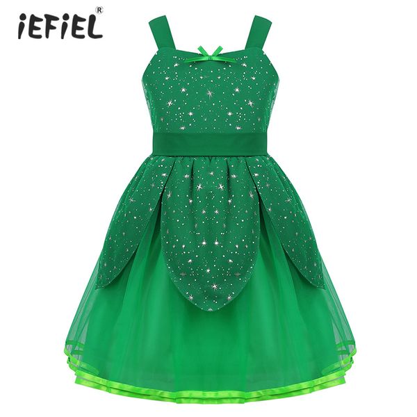 kids girls sleeveless sparkly snowflake stars printed princess fancy dress for birthday party cosplay costume halloween dress up, Red;yellow
kids girls sleeveless sparkly snowflake stars printed princess fancy dress for birthday party cosplay costume halloween dress up, Red;yellow