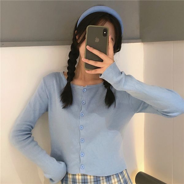 cropped cardigan women summer 2020 thin knitted cardigan crop long sleeve button up sweaters short femme kardigan, White
cropped cardigan women summer 2020 thin knitted cardigan crop long sleeve button up sweaters short femme kardigan, White