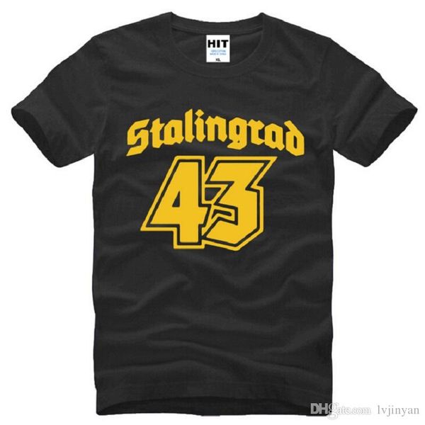 new summer stalingrad 1943 t shirts men cotton short sleeve world war ii memorial men's t-shirt fashion commemorate tees, White;black
new summer stalingrad 1943 t shirts men cotton short sleeve world war ii memorial men's t-shirt fashion commemorate tees, White;black
