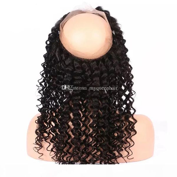 my queen virgin human hair hd 360 lace closure frontal deep kinky curly pre plucked hairline looks very natrual part, Black;brown
my queen virgin human hair hd 360 lace closure frontal deep kinky curly pre plucked hairline looks very natrual part, Black;brown