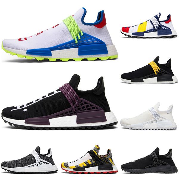 2019 human race hu trail pharrell williams men running shoes nerd black white bbc mens trainer women designer sports runner sneakers 36-45
2019 human race hu trail pharrell williams men running shoes nerd black white bbc mens trainer women designer sports runner sneakers 36-45