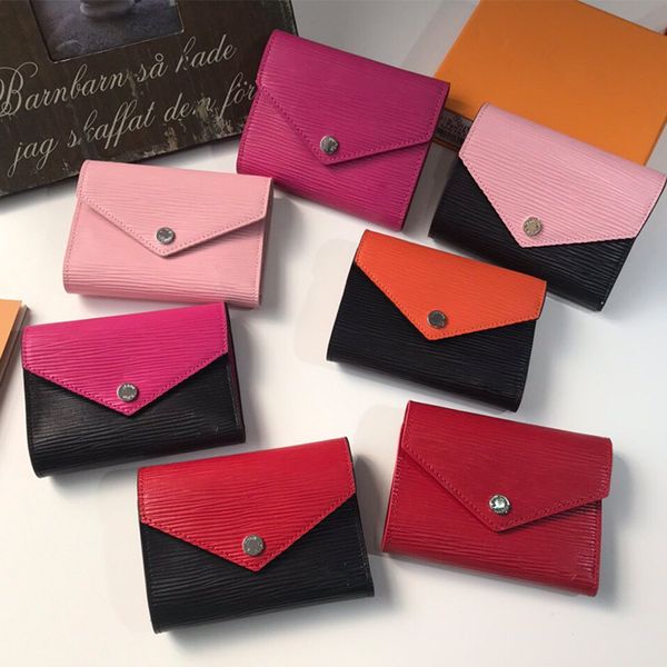 women wallet designer purses red bottoms lady short wallet multicolor original box classic victorine zipper pocket coin bag card holder, Red;black
women wallet designer purses red bottoms lady short wallet multicolor original box classic victorine zipper pocket coin bag card holder, Red;black