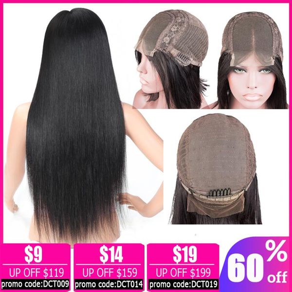 straight lace front wig 4Ã4 lace closure wig brazilian human hair closure wigs for women non-remy 150% density, Black;brown
straight lace front wig 4Ã4 lace closure wig brazilian human hair closure wigs for women non-remy 150% density, Black;brown